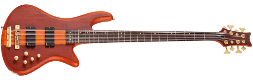 Schecter - Stiletto Studio-8 Electric Bass - Honey Satin