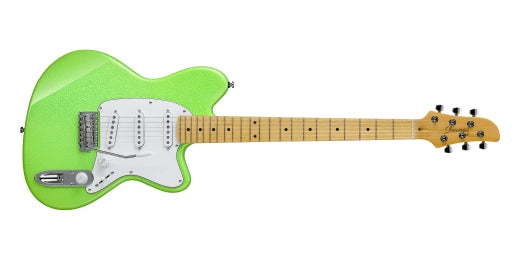 Ibanez - Yvette Young Signature Electric Guitar - Slime Green Sparkle