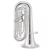 Jupiter - JTU1010S Série 1000 Tuba en si bémol à 4 pistons - Plaqué argent