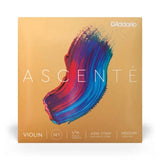 Cordes de violon D'Addario Orchestral - Ascente, diapason 1/16, tension moyenne
