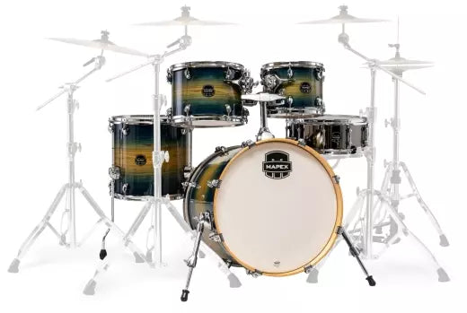Mapex - Pack de 5 cartouches Armory (20, 10, 12, 14, SD) - Rainforest Burst