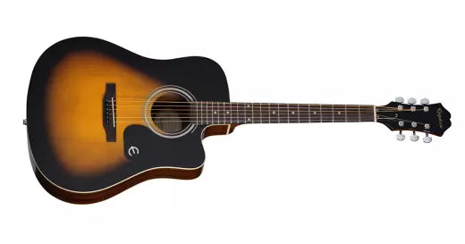 Epiphone - Guitare électro-acoustique Songmaker Deluxe FT-100 CE - Vintage Sunburst