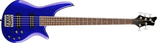 Jackson Guitars - Série JS Spectra Bass JS3V, touche en laurier - Bleu indigo