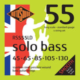 Rotosound - Jeu de 5 cordes pour basse Solo Bass Pressure Wound 45-130