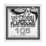 Corde simple pour basse électrique Ernie Ball .105 Slinky Flatwound