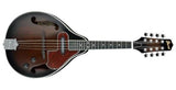 Ibanez - Mandoline acoustique/électrique style A M510E - Violon foncé Sunburst brillant