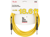 Câble instrument Fender - Tom DeLonge To The Stars 18,6 m, droit/droit - Jaune graffiti