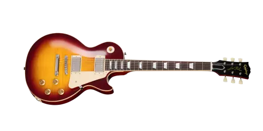 Epiphone - Guitare électrique Les Paul Standard Reissue de 1959 avec étui rigide - Deep Cherry Sunburst