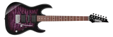 Ibanez - Guitare électrique Gio GRX70QA - Transparent Violet Sunburst