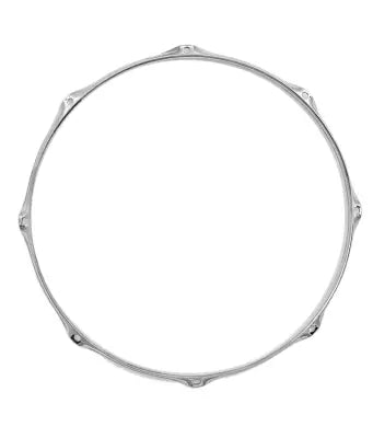 Gibraltar - Cercle de caisse claire en acier à triple rebord de 14 pouces (2,3 mm), 8 tirants