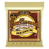 Cordes acoustiques Ernie Ball Earthwood Medium 80/20 Bronze, 13-56, lot de 3