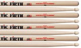 Vic Firth - Pack American Classic (3 paires + 1 paire offerte) - 7A