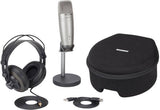 Samson - Pack Podcasting C01U Pro avec Microphone à Condensateur USB Studio