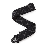Sangle de guitare D'Addario 50 mm à verrouillage automatique - Rembourrée Black Diamond