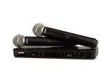 Shure - BLX288/SM58 Dual-Transmitter Handheld Wireless System (J11: 596-616 MHz)