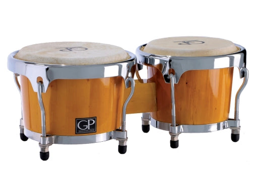 Granite Percussion - 6.5 & 7.5 inch Bongo Set - Natural Finish