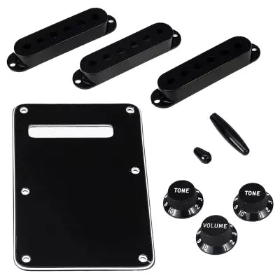 All Parts - Accessory Kit for Stratocaster - Black