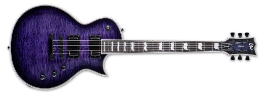 Guitares ESP - EC-1000 - Transparent Purple Sunburst