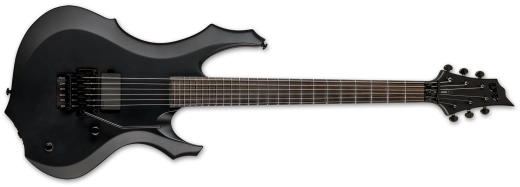 ESP Guitars - Guitare électrique LTD F Black Metal - Noir satiné
