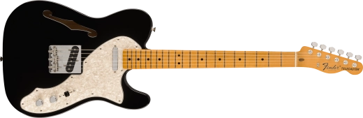 Fender - Vintera II 60s Telecaster Thinline, touche en érable - Noir avec housse