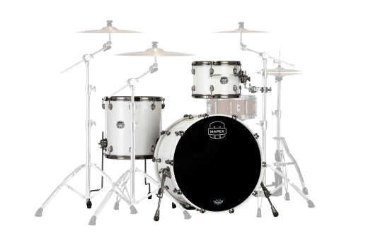Mapex - Saturn Evolution Hybrid 3-Piece Shell Pack (24,13,16) - Polar White