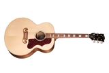 Gibson - SJ-200 Studio Walnut Acoustic/Electric Guitar with Hardshell Case - Natural