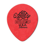 Dunlop - Recharges de médiators Tortex en forme de goutte (paquet de 72) - 0,50 mm