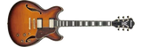 Ibanez - AS93FM Artcore Expressionist Guitare électrique à corps creux - Violin Sunburst