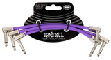 Ernie Ball - 6 Flex Patch Cable - Purple (3-Pack)