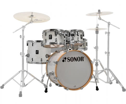 Sonor - AQ2 Stage Kit de 5 fûts (22, 10, 12, 16, SD) - Blanc nacré