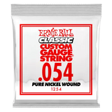 Ernie Ball - Corde simple en nickel pur - .054w