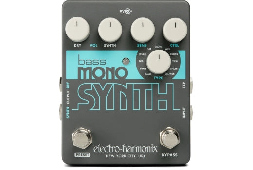 Electro-Harmonix - Bass Monophonic Synthesizer Pedal