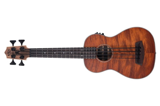 Kala - Basse U-Bass en acajou exotique avec housse pour gaucher