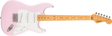 Squier - Classic Vibe 50s Stratocaster HT, touche en érable - Rose coquillage