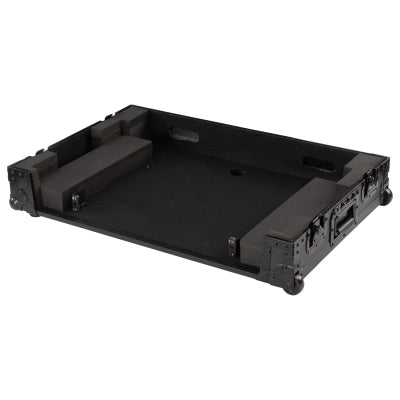 Odyssey - Flight-case DDJ-FLX10 1U Black Label avec roulettes d'angle