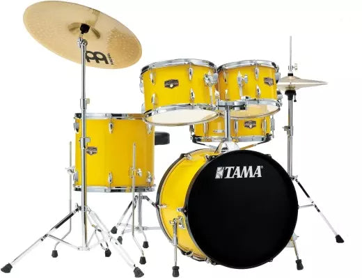 Tama - Imperialstar 5-Piece Drum Kit (18,10,12,14,SD) - Electric Yellow