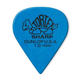 Dunlop - Tortex Sharp Picks Player Pack (12 unités) - Bleu 1 mm