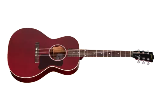 Gibson - L-00 Special Acoustic/Electric Guitar with Softshell Case - Satin Wine Red