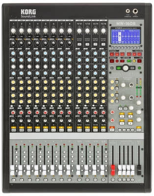 Korg - MW1608 16-Channel Digital/Analog Hybrid Mixer