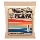 Cordes plates Ernie Ball pour guitare électrique (taille moyenne à légère) - 12-52