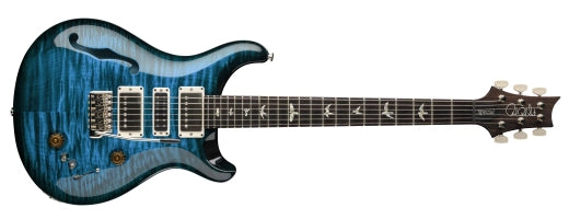 PRS Guitars - Guitare électrique semi-creuse spéciale avec étui rigide - Faded Whale Blue