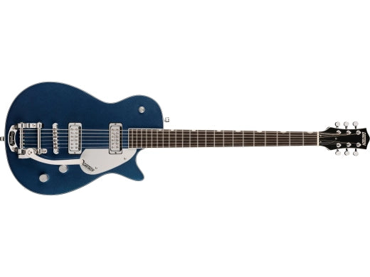 Guitares Gretsch - Guitare électro-mécanique Jet Baritone G5260T avec Bigsby et touche en laurier - Midnight Sapphire