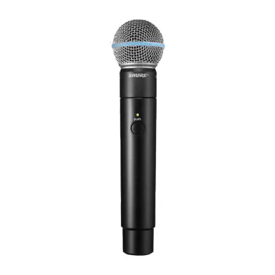 Shure - MXW2/BETA58 Handheld Transmitter with Beta 58A Capsule - Z10 Frequency
