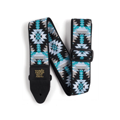 Bracelet Ernie Ball - Albuquerque bleu jacquard
