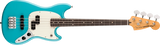 Fender - Player II Mustang Bass PJ, Rosewood Fingerboard - Aquatone Blue