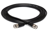Hosa - 50-ohm Coaxial Cable, BNC to Same - 1 ft