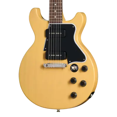 Guitare électrique Epiphone Les Paul Special Double Cut - Jaune TV EILSDTYNH