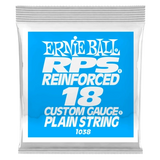 Corde simple renforcée RPS pour guitare électrique Ernie Ball - .018
