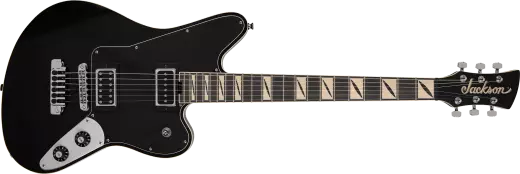 Jackson Guitars - Pro Series Signature Lee Malia LM-87, touche amarante - Noir à pores ouverts