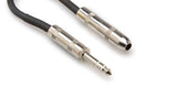 Hosa - Insert Direct-out Adaptor, 1/4 inch TRS to 1/4 inch TSF, 6 inch